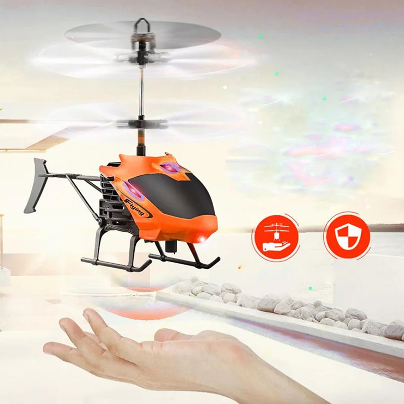 Мини Дрон RC Квадрокоптер индукционный летательный аппарат летающие игрушки Инфракрасный датчик руки портативный Дрон RC вертолет игрушечные самолеты