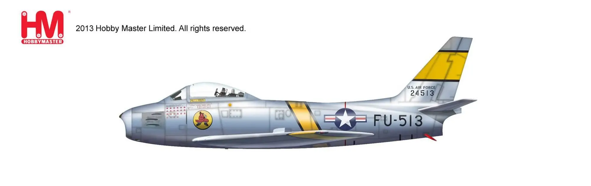 Хобби мастер североамериканский F-86F Sabre 1/72 литой самолет модель самолета
