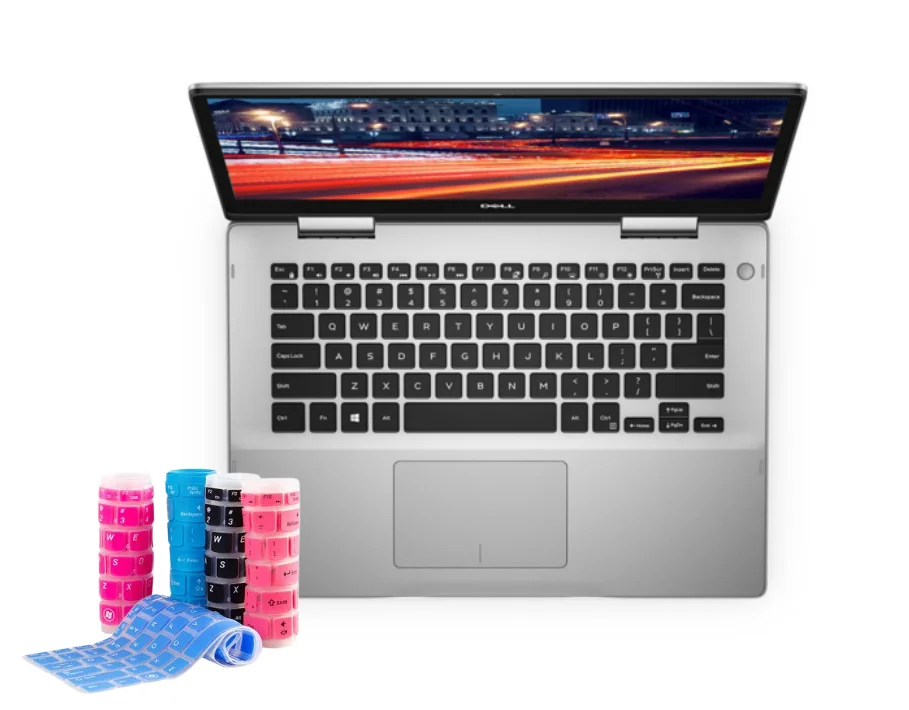 laptop keyboard cover skin for Dell 2019 Inspiron 14 5000 5493 5491 5490 2 in 1 5488 5482 5485 5481 5455 5447 i5482 | Компьютеры и