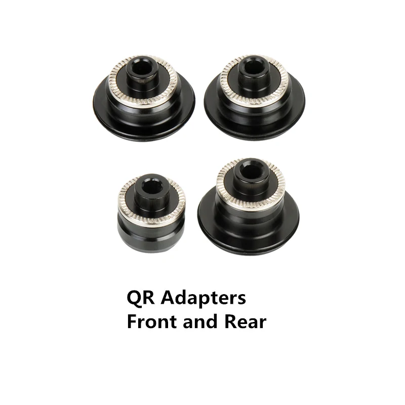 QR Front 9 Rear 10mm Koozer XM490 XM470 колпачок ступицы s конвертеры ступиц для горного велосипеда концевой колпачок адаптер QR или через передний или задний колпачок ступицы адаптер - Цвет: QR Front 9 Rear 10mm
