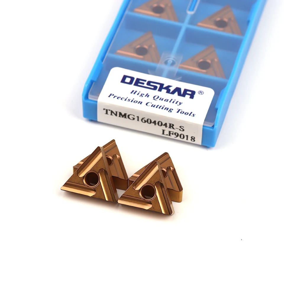 

TNMG160404R-S TNMG160404L-S TNMG160408R-S TNMG160408L-S LF9018 DESKAR original CNC lathe tool high quality carbide tool