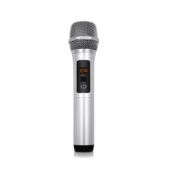 

Wireless UHF Handheld Microphone Microfone MIC for Voice Amplifier Speaker Loudspeaker Stereo Studio Speech Mic Audio for Karaok