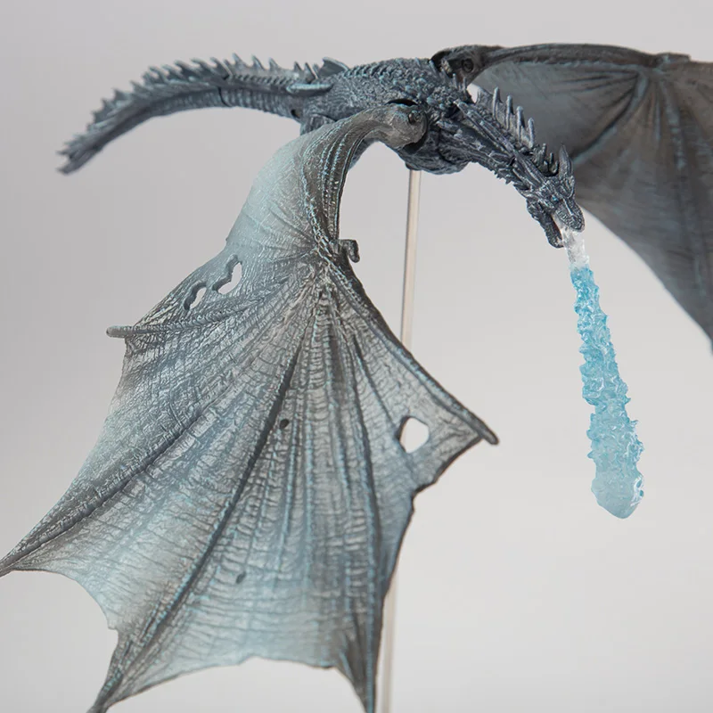 14 см фигурка игра ледяной дракон престолов дрогон Viserion МакФарлейн Делюкс Коллекция игрушек модель для детей