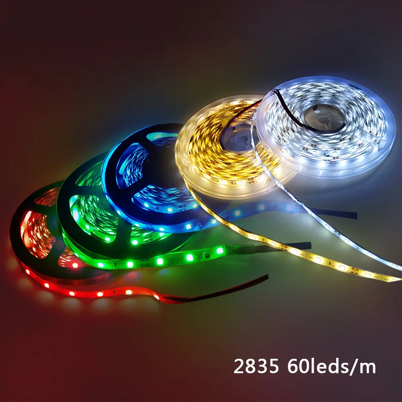 Теплый белый RGB 5 м светодиодный ленточный светильник 300Led без водонепроницаемого