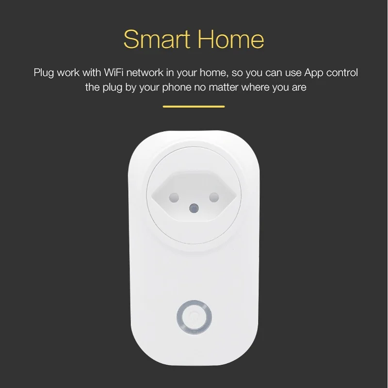 Switzerland Plug wifi умная розетка Беспроводная розетка CH Tuya Smart Life power Monitor для Alexa Google Home IFTTT
