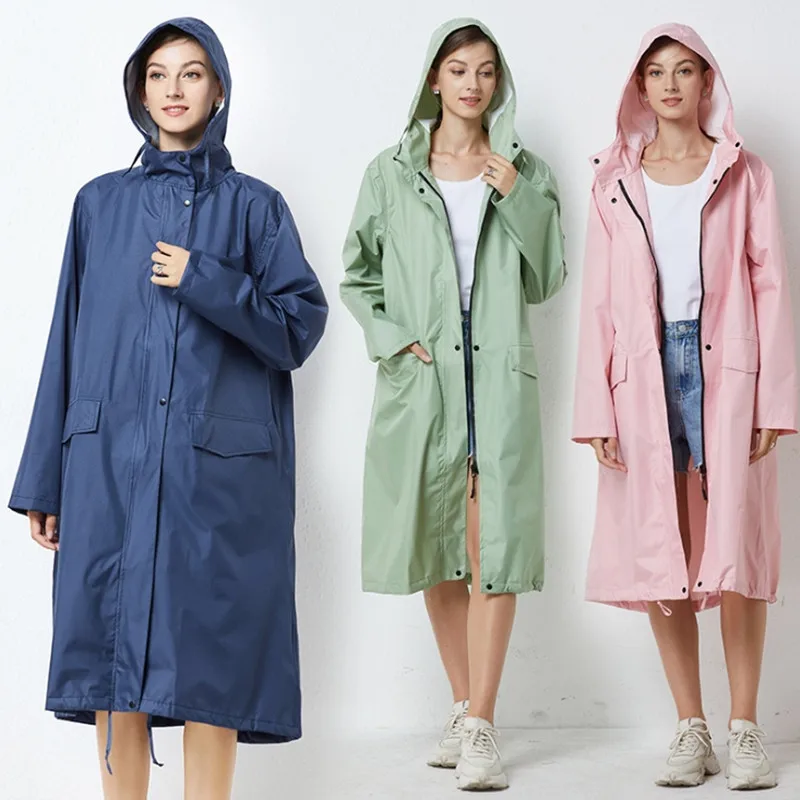 Long Raincoat for Men and Women
