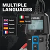 TOPDON BT100 12V Car Battery Tester Digital Automotive Diagnostic Battery Tester Analyzer Vehicle Cranking Charging Scanner Tool 4
