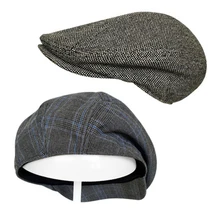 Модные мужские береты Newsboy, мужские береты для игры в гольф, для вождения, летние, для улицы, мягкие, смесь хлопка, шляпы на плоской подошве, BLM219