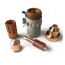 Plasma cutting parts 50PCS 120926 Electrode and 50PCS 120927 Nozzle ,80A