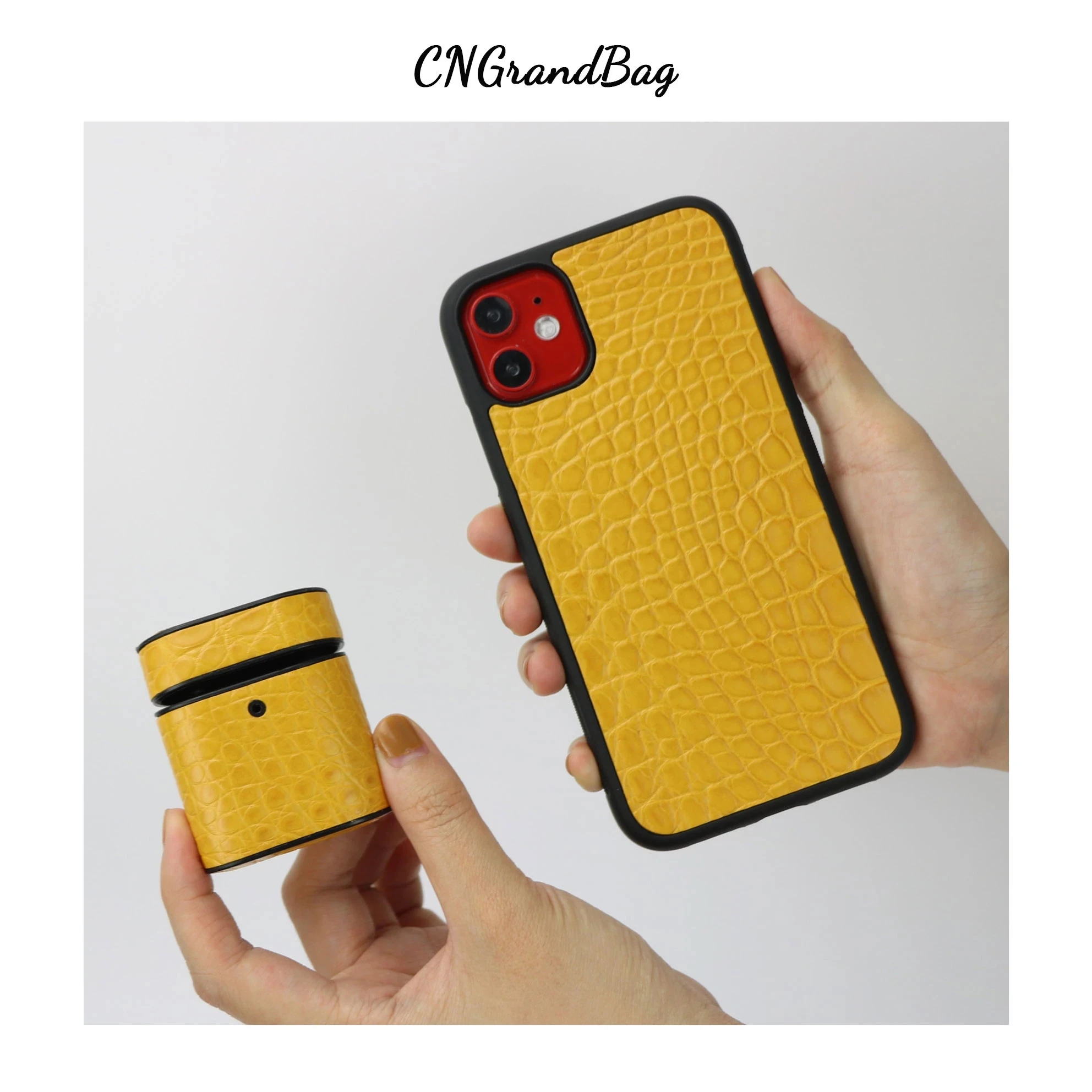 Free Shipping Custom Crocodile Leather Phone Case For iPhone 11 12 13 Pro Max XS MAX XR Protective Cover