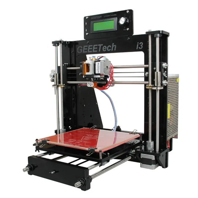 3D принтер Geeetech I3 Pro B высокоточный с акриловой рамой набор для сборки принтера