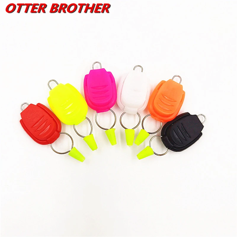 Mtucegi 10Pcs Portatile Linea di Pesca Titolare Linea Keeper Baitcasting Mulinelli Porta Linea di Pesca Fibbie Clip Accessori Da Pesca