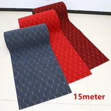 Вырезанный ковер для отеля, ресторана, свадебного ковра, дорожка, коврики длиной 15 метров, свадебная поставка украшений для вечеринок, свадебного прохода