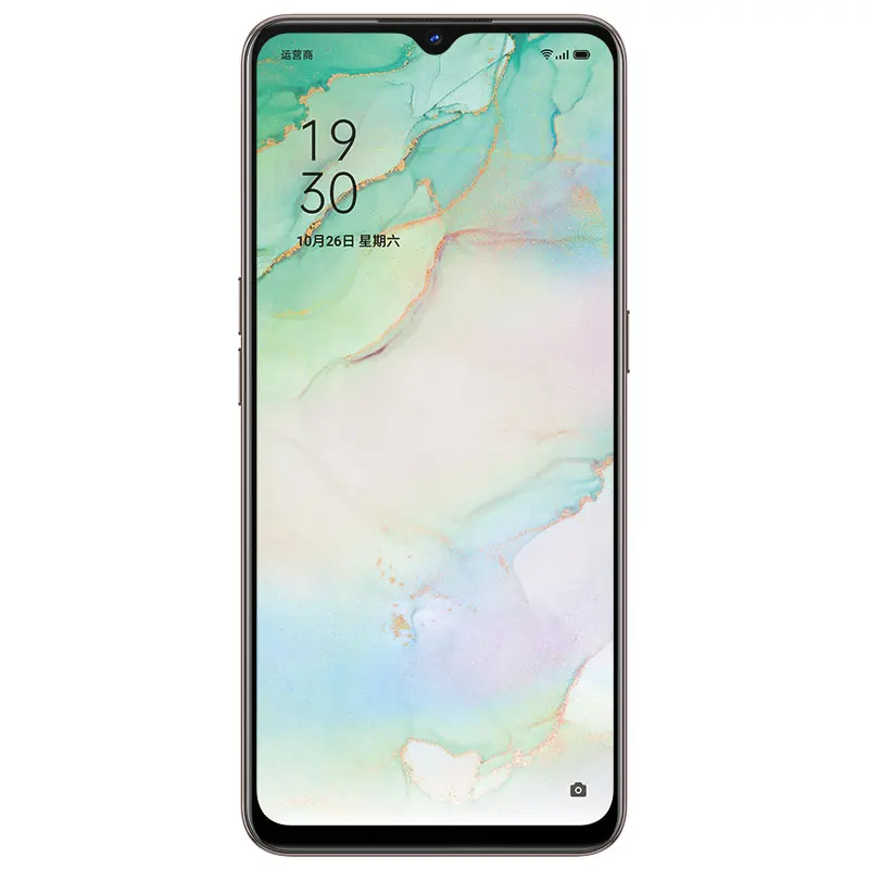 DHL Быстрая сотовый телефон Oppo Reno 3 5G MTK6873 6," 2400X1080 12 Гб ОЗУ 128 Гб ПЗУ МП 5 камер VOOC экран отпечатков пальцев