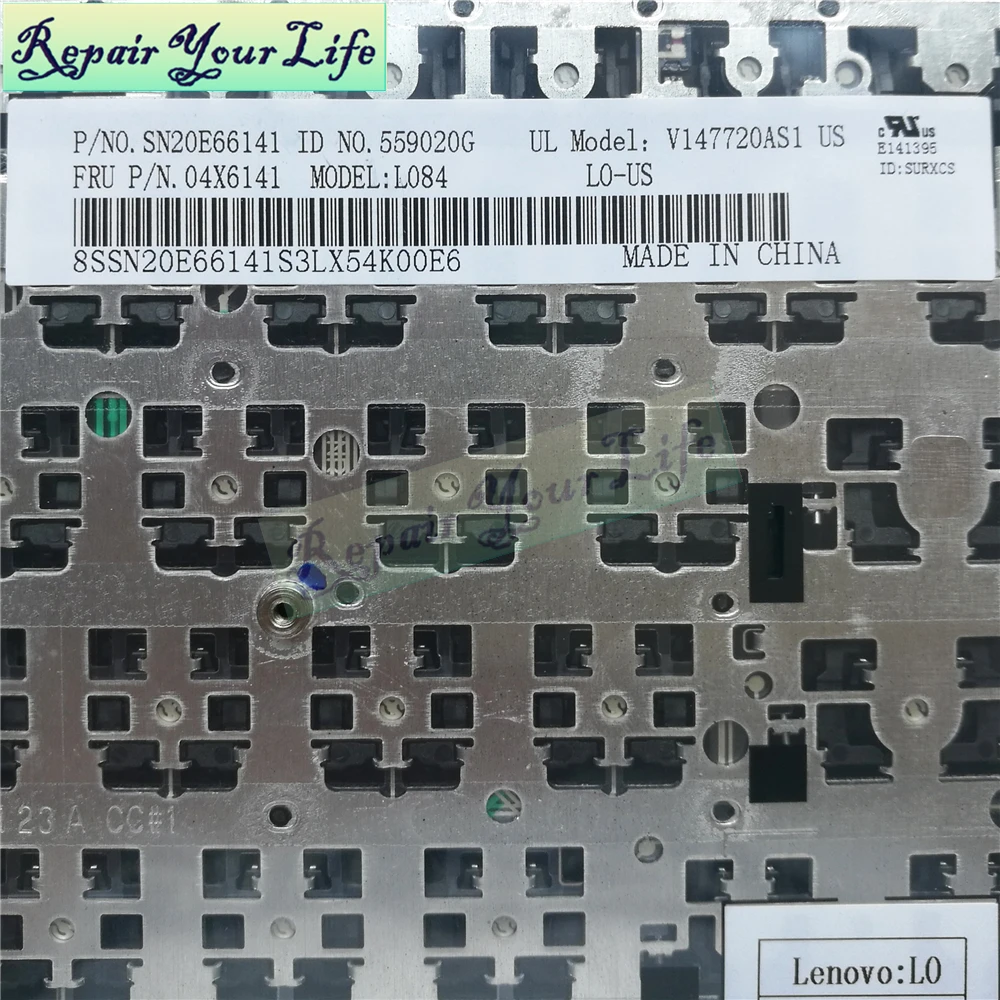 Ноутбук раскладка клавиатуры США для lenovo E450 E455 E450C W450 E460 E465 серии SN20E66141 04X6141 V147720ASI черный chicony