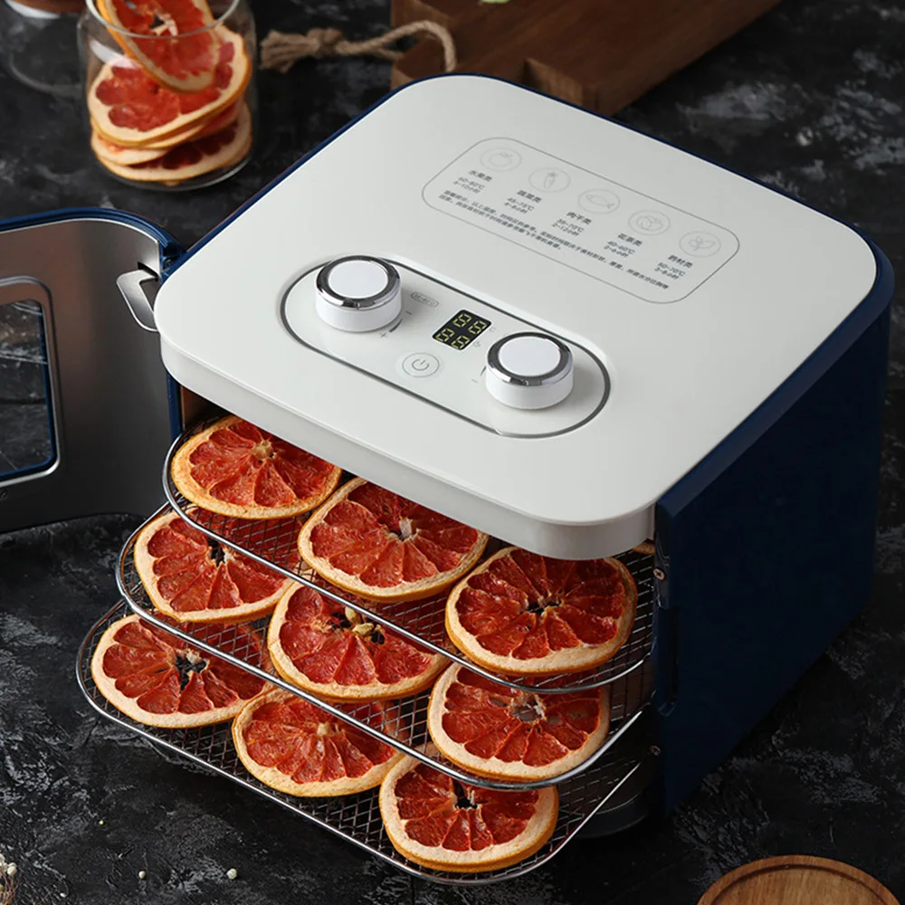 4 Layer Dehydrators Machine Food Vegetable Food Dryer Household Pet
