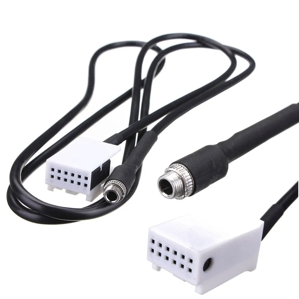 Car Cable Adapter Car Audio Cable Universal AUX Adapter Cable Cd Machine Accessories 3.5mm Durable Audio AUX Adapter Cable