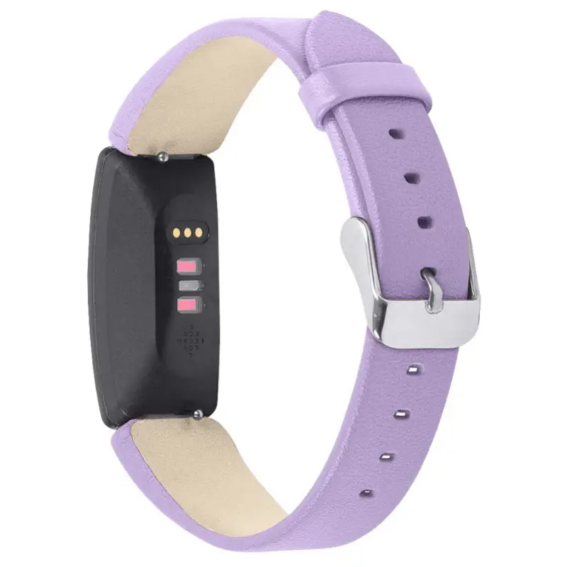 Кожаный ремешок на запястье браслет сменный ремешок для Fitbit Inspire/Inspire огнеупорные часы Роскошные спортивные наручные умные часы с ремнем