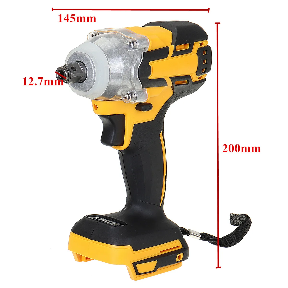 

1*520NM Impact Electric Wrench Cordless Brushless 1/2inch No Battery For Makita 18V Battery Without Batteries Replacment