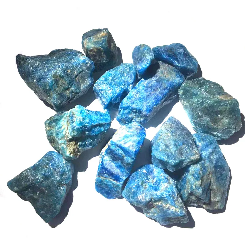 100 г необработанные драгоценные камни натуральный Апатит Кристалл шероховатый сырой камень образец горной породы минеральный камень образец
