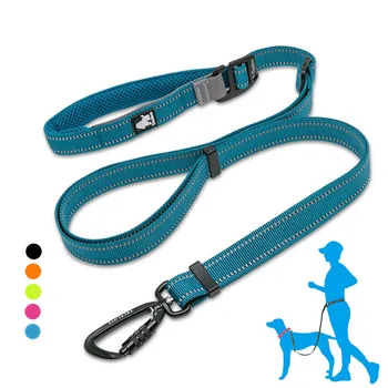 

5 In 1 Hands Free Dog Leash For Running Multi-Function Leash Adjustable Dog Lead Hand Free for Small Large Dogs Pet Products