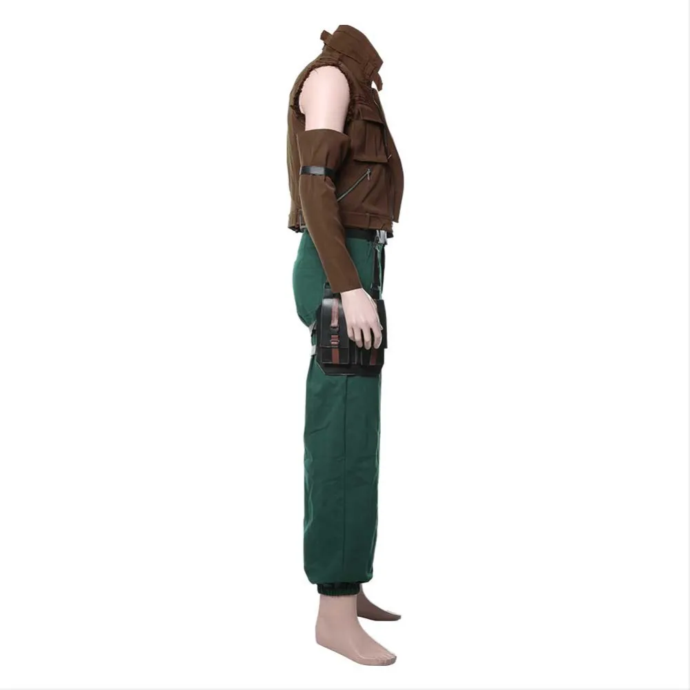 Final Fantasy cosplay Barret Wallace Costume FF VII форма игровой костюм для взрослых Хэллоуин Карнавальный костюм для мужчин и женщин на заказ