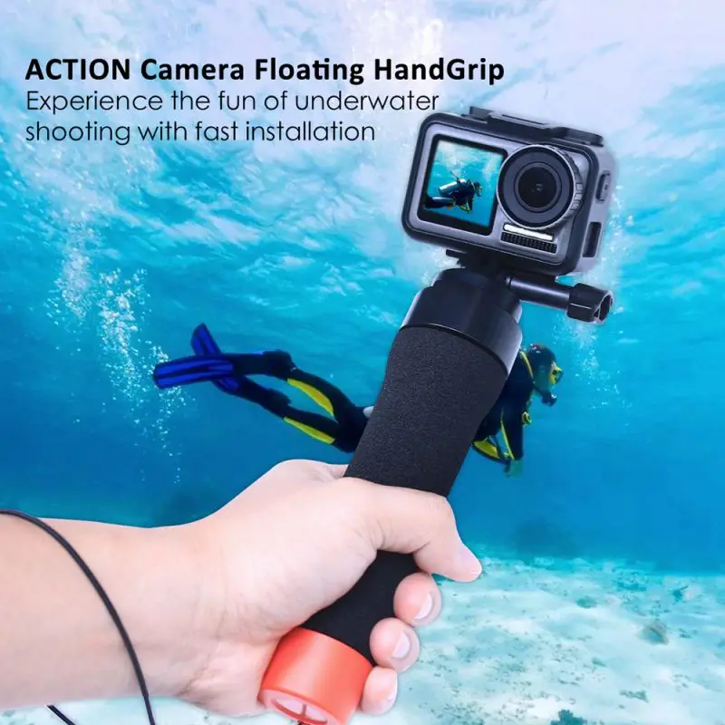Водонепроницаемый плавающий рукоятка для дайвинга Ручка монопод для GoPro для DJI OSMO экшн-камеры