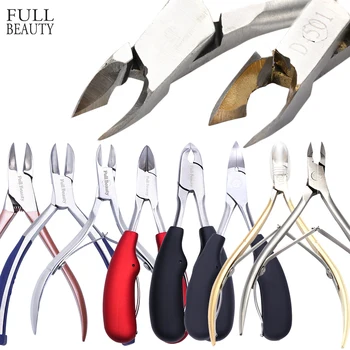 

Dead Skin Remover Nail Art Tool Gold Silver Nail Cuticle Nipper Trimming Pedicure Care Nail Scissors Stainless Manicure CH1586