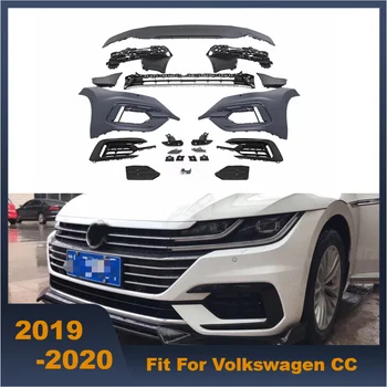 

For VW 2019 CC front bumper upgrade Rline style front face 19 CC front bumper body kits 19CC modificate