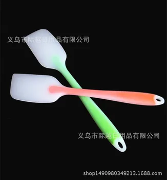 

Large Size One-piece Silicone Scraper Translucent Cake Scraper DIY Cake Cookie West Point Baking Mold