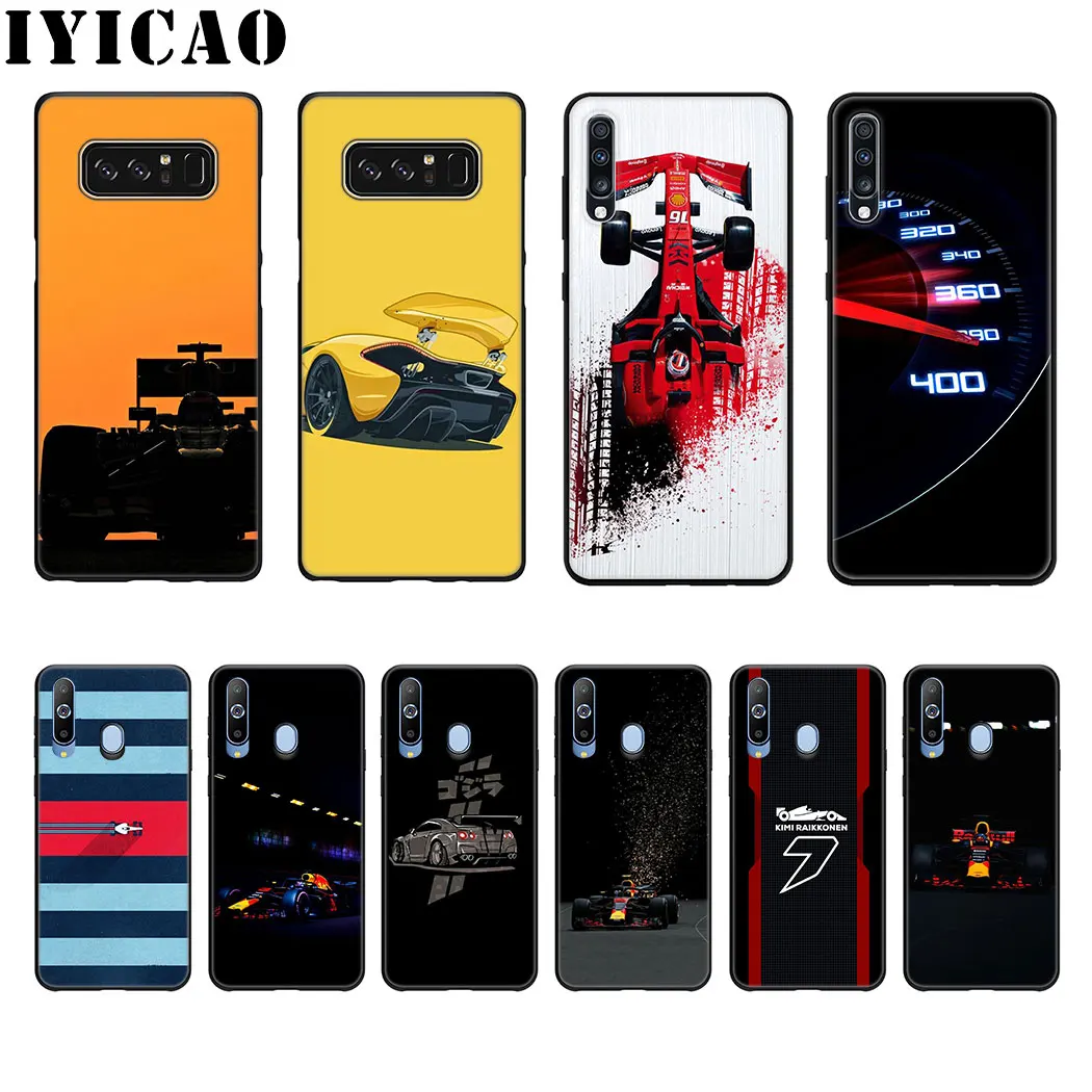 IYICAO для Формулы 1 мягкий силиконовый чехол телефона Samsung A70 A60 A50 A40 A30 A20 A10 M40 M30 M20 M10