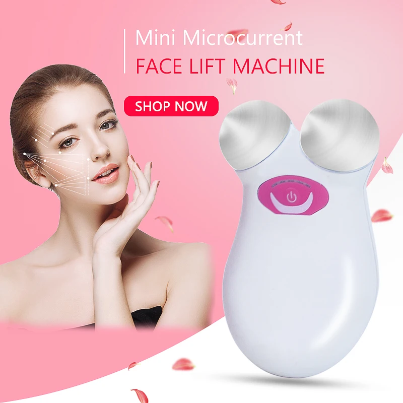 Licheng мини микротоковая поверхность подъемная машина подтяжка Кин омоложение спа зарядка удаление морщин массажер для красоты домашнего использования