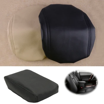 

DWCX PU Leather Center Console Lid Armrest Cover Protector Fit for Toyota Highlander 2008 2009 2010 2011 2012 2013