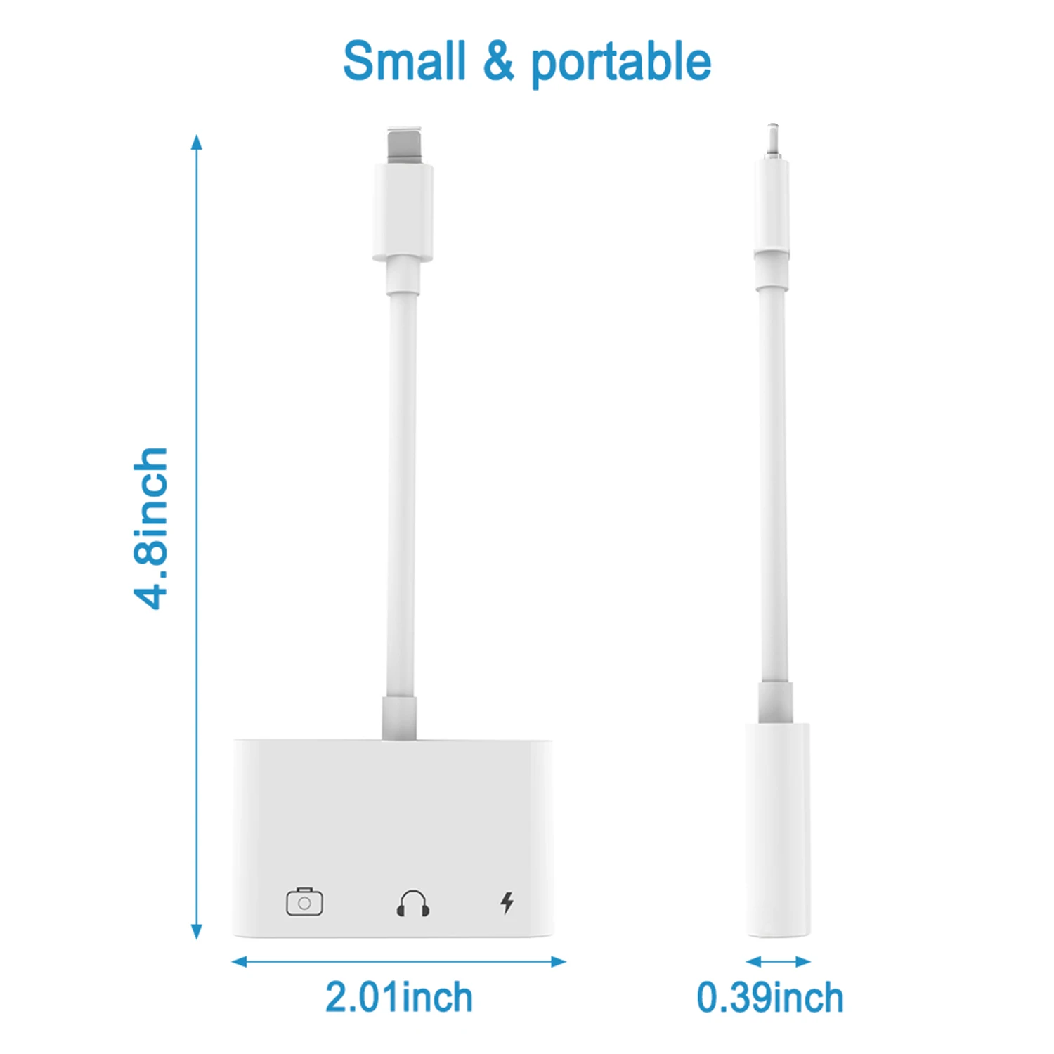 Adaptateur Lightning USB OTG Avec Port De Charge Pour IPhone IPad - Connectez Appareil Photo, Clé USB, Clavier, Souris Et Plus !