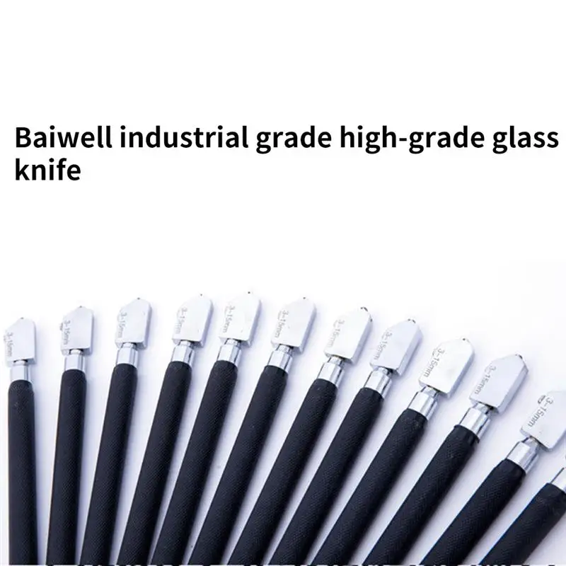 

Professional New Hot Sale Glass Cutter Roller Knife Cutter Diamond Glass Knife Handheld Floor Tile Cutter Household Useful