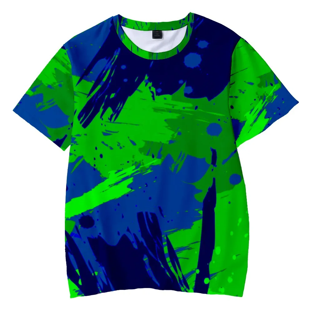 

Футболка Мужская/женская с объемным принтом, в стиле преппи, с принтом граффити и шитьем, кавайная уличная одежда в стиле хип-хоп, весна-лето 2021