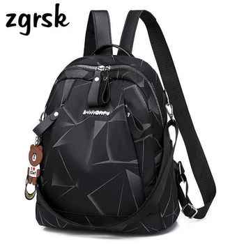 

Female Student Backpack Laptop Backpack Luxury Zipper Solid Pu Black Preppy Style Backpacks For Teenage Girls Sac A Dos Plecak