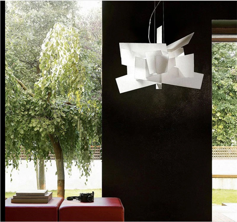 Современные подвесные светильники Foscarini, подвесные лампы, белые акриловые лампы, скандинавские креативные светильники для столовой, светодиодный светильник для домашнего декора
