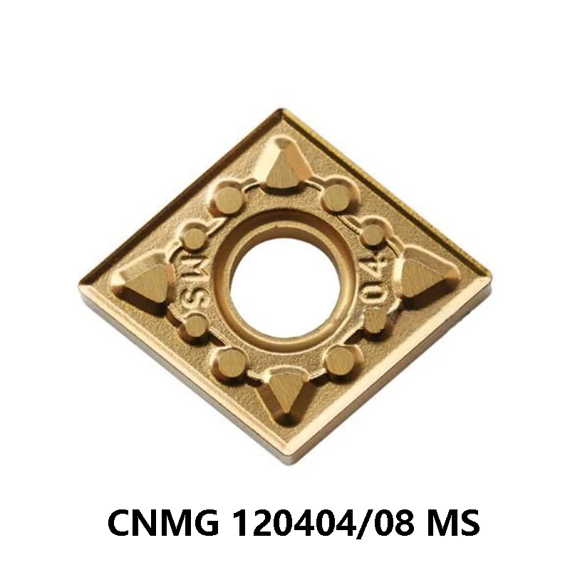 Kyocera 10 шт. CNMG 120408 CNMG120404 CNMG120408 MS CA6525 обработка токарный станок из нержавеющей стали инструменты твердосплавные вставки CNC
