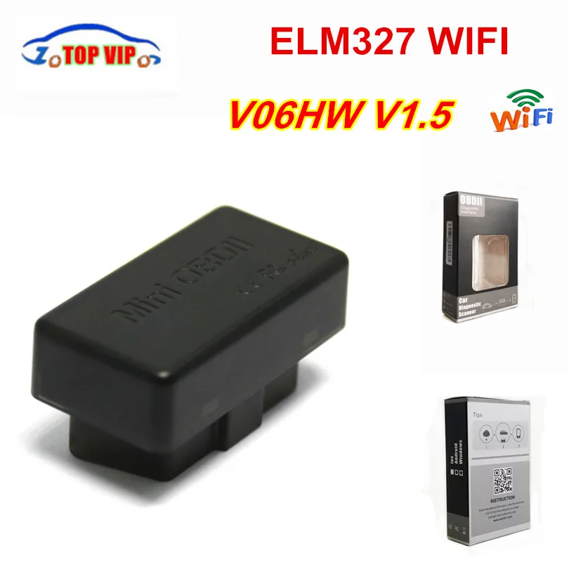 V06HW/V06HW-1 автомобильный Супер Мини wifi elm327 стандартный интерфейс портативный автомобильный диагностический инструмент ELM 327 Поддержка Android/IOS/Windows