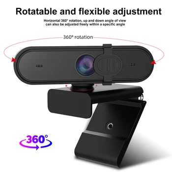 

1080P Webcam pc camera High Definition Web Camera with Built-in HD Microphone for live Video conference online class