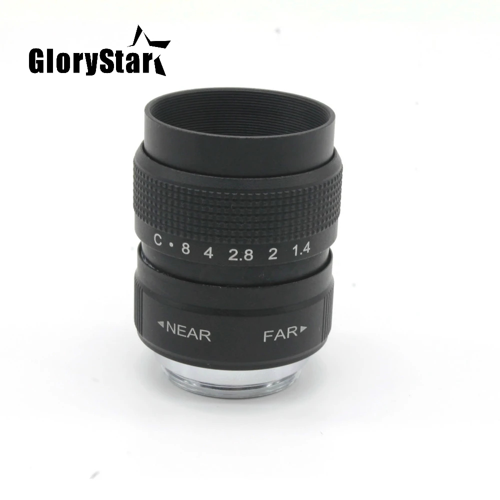 Объектив камеры видеонаблюдения GloryStar 35 мм F1.7 + объектив 25 f1.4 50 F1 4 для M4/3 MFT Olympus