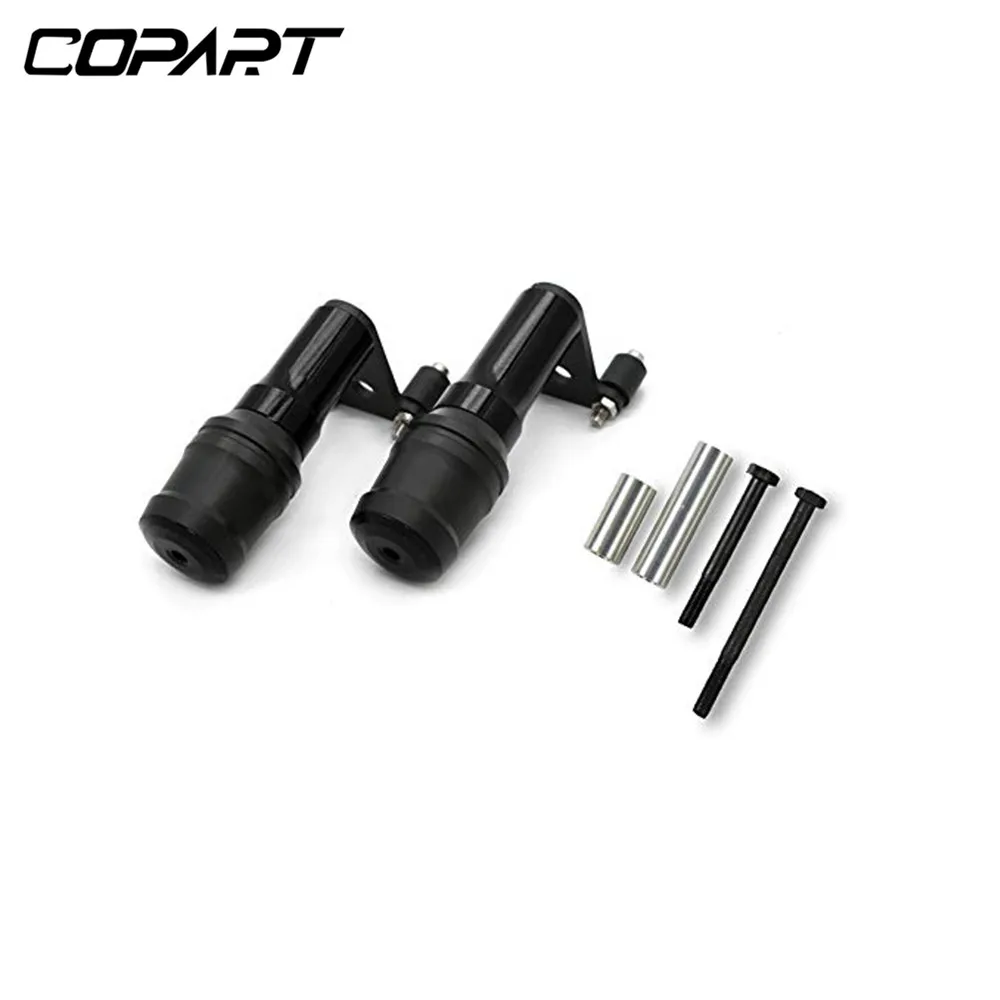 Black Для KAWASAKI NINJA400 NINJA 400 250 Z400 Z 400 Мотоцикл с ЧПУ Рамка слайдер защита двигателя защитная крышка защита от падения - Цвет: Black