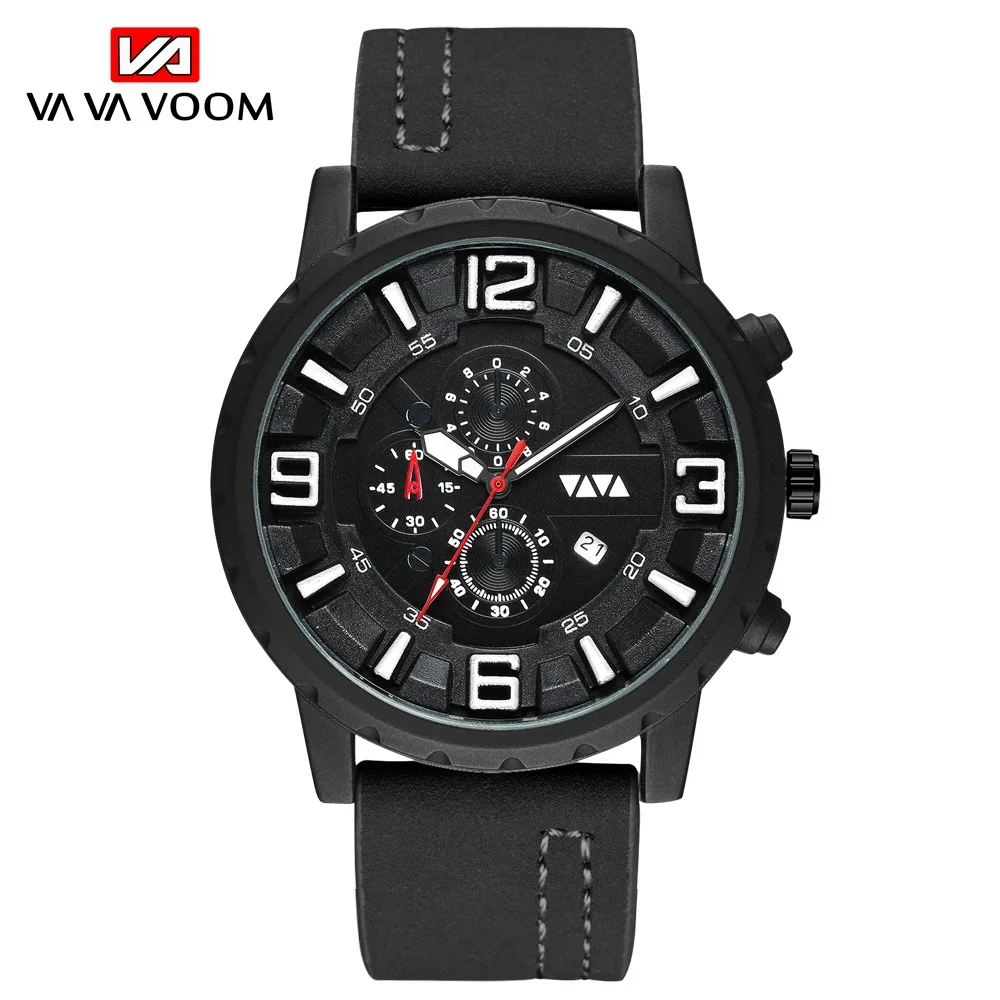 

Fashion Watch Men VAVAVOOM Casual Stainless Steel Band Quartz Watch Men Sport Wristwatch Brand Male Clock Relogio Masculino