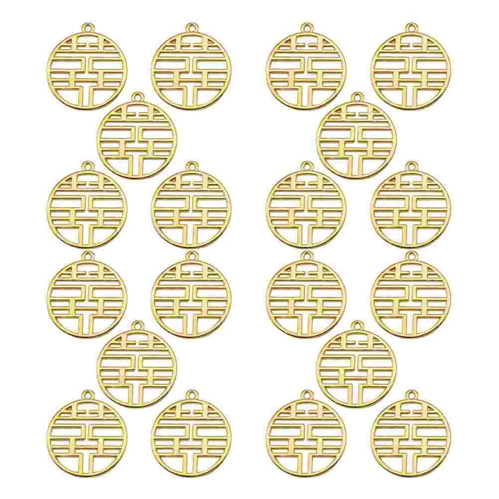 100Pcs Wedding Candy Box Xi Character Accessory Elegant Sweets Bag Pendant | Дом и сад