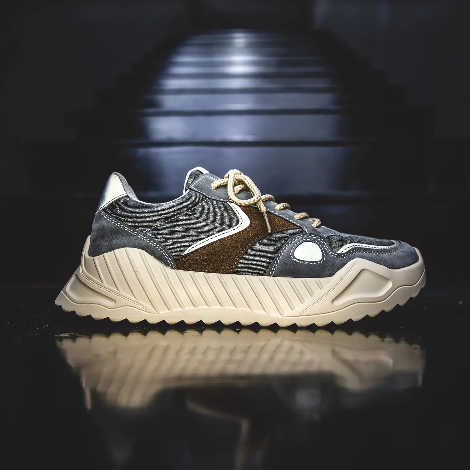 Ins Daddy/Мужская обувь; светоотражающие кроссовки; зимняя обувь; Zapatillas Deportivas Hombre; модная дышащая повседневная обувь; Sapato Masculino