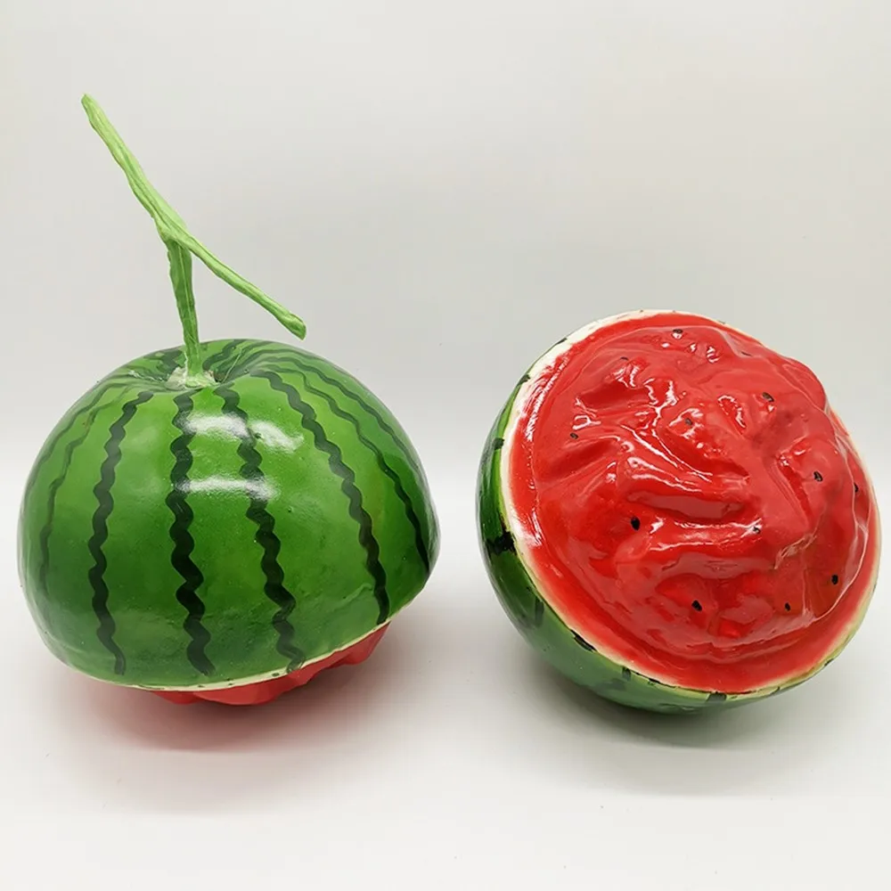 1 pc Creative Inflatable Ball Simulation Watermelon Rubber Ball Beach Pool Play Early Education Gifts Soft Toys For Kids Hot