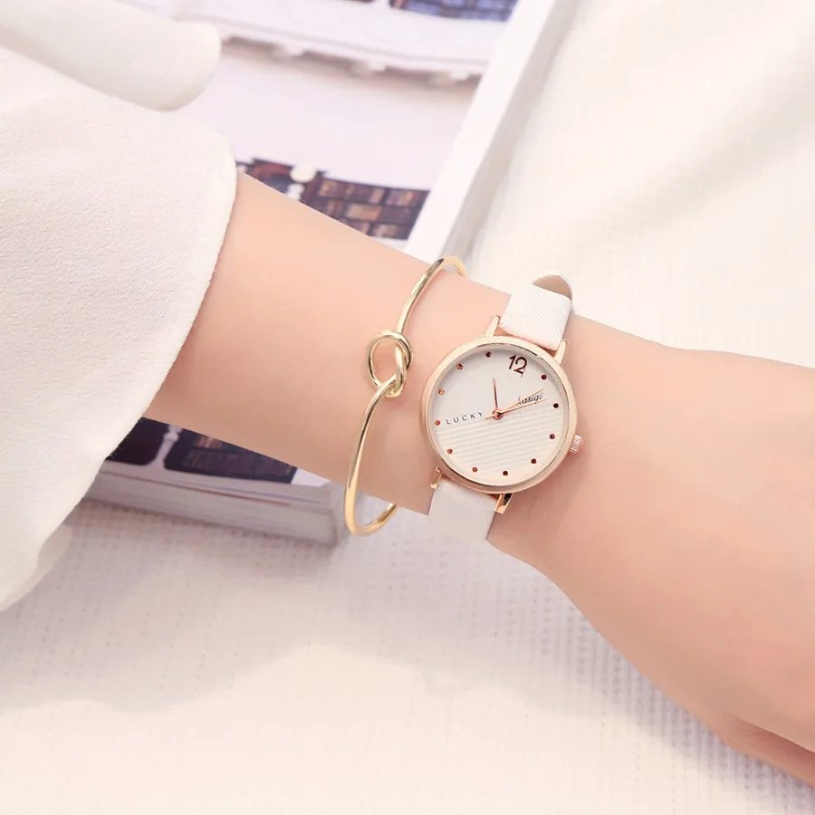 

2019 New Style CHIC Watch Women's Middle School Students Korean-style Simple Trend Vintage Hipster College Style Versatile Casua