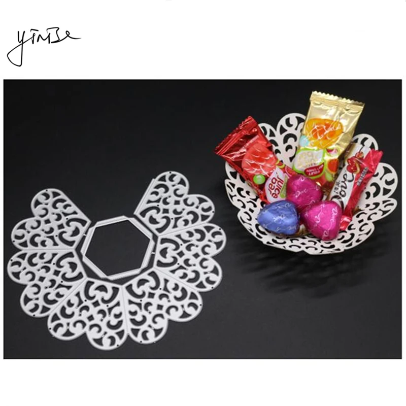 YINISE Metal Cutting Dies For Scrapbooking Stencils Bow SCRAPBOOK DIE CUT DIY Album Cards Decoration Embossing Folder Die Cuts