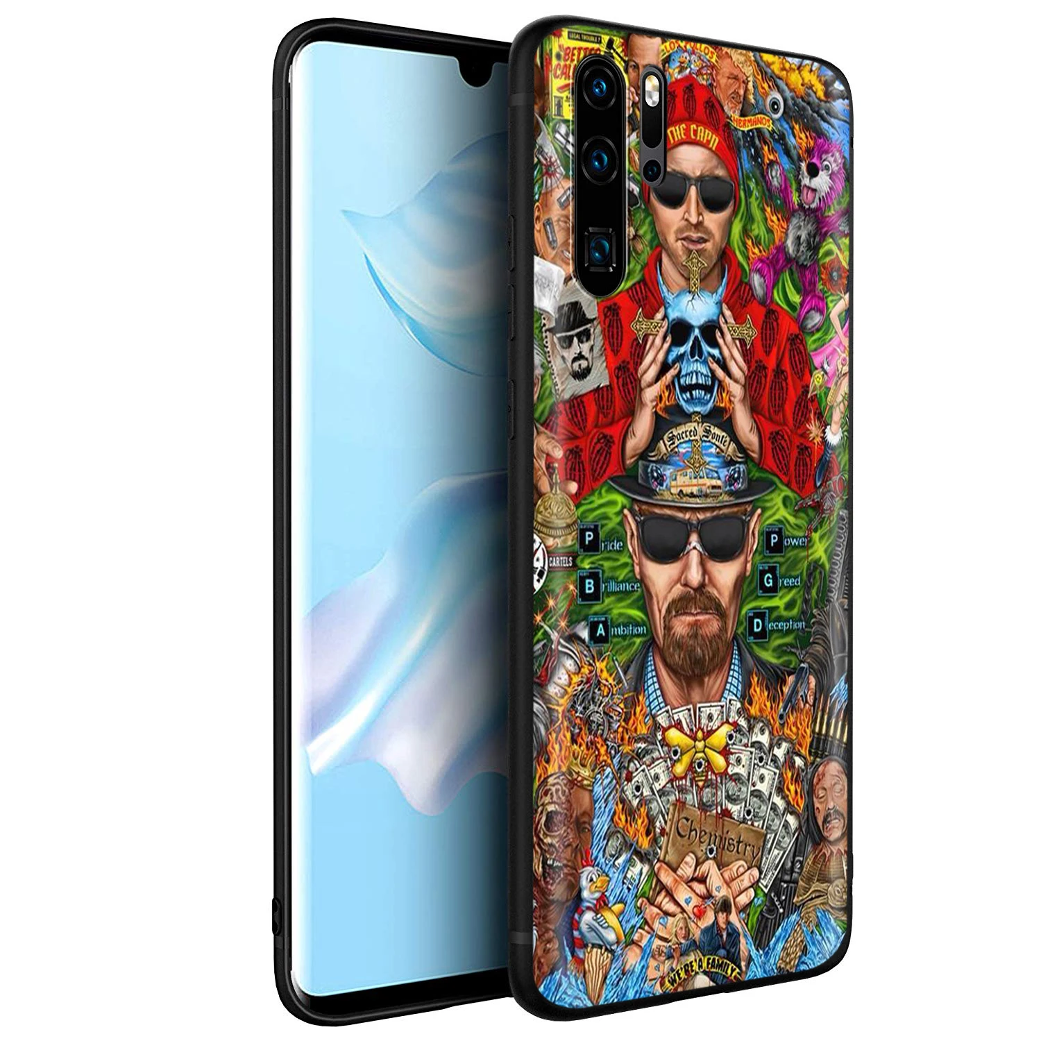 Чехол для Huawei Mate 30 20 Honor Y7 7a 7c 8c 8x9 10 Nova 3i 3 Lite Pro Y6 2018 P30 P smart|Бамперы| |